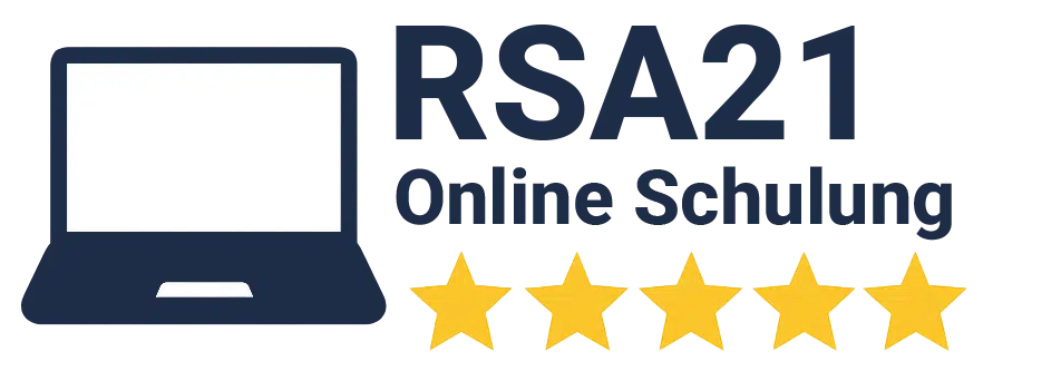 RSA Online Schulung Logo für RSA 21 Weiterbildungen in Deutschland